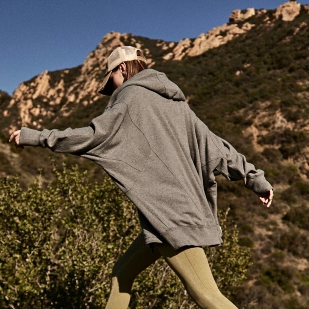 Free People Movement All Your Love Solid Hoodie - Picture 2 of 3